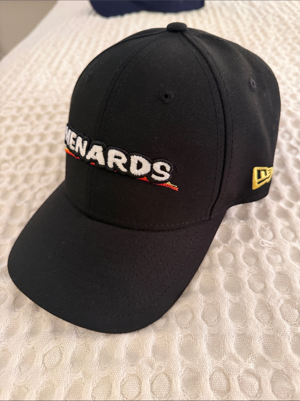 New Era Ryan Blaney Black Baseball Hat with Yellow Logo Accent